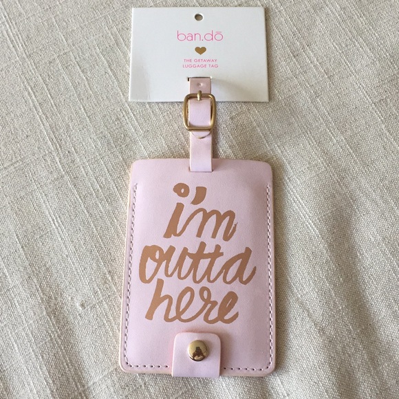bando luggage tag